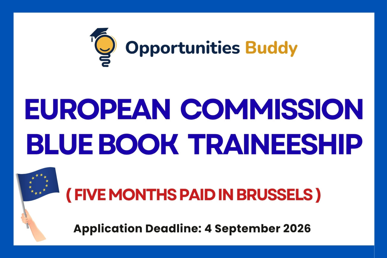 European Commission Blue Book Traineeship 2027