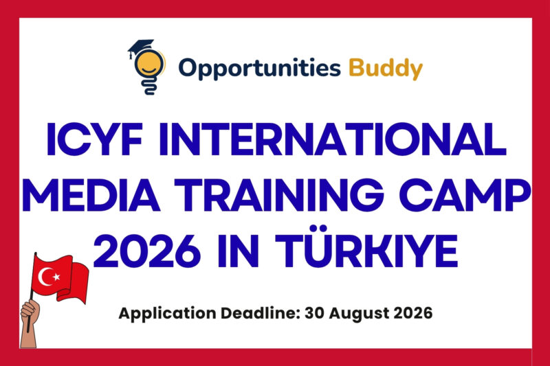 ICYF International Media Training Camp 2026 in Türkiye