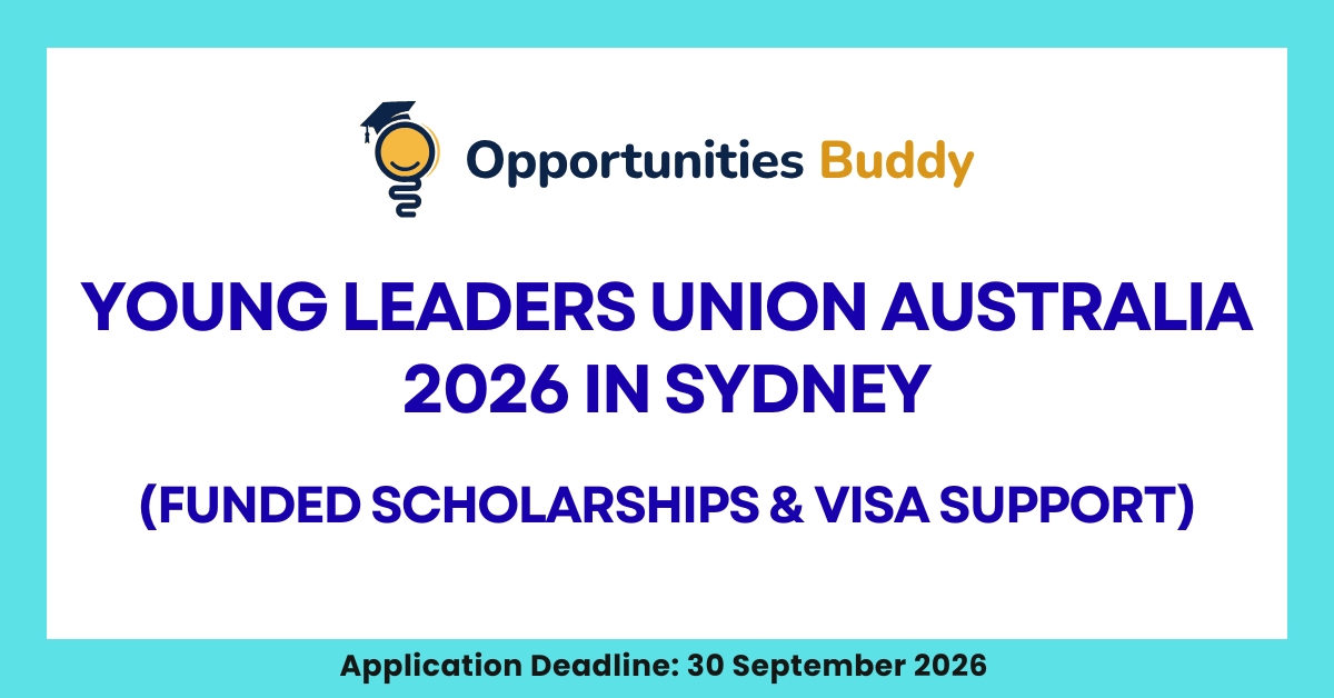 Young Leaders Union Australia 2026 in Sydney