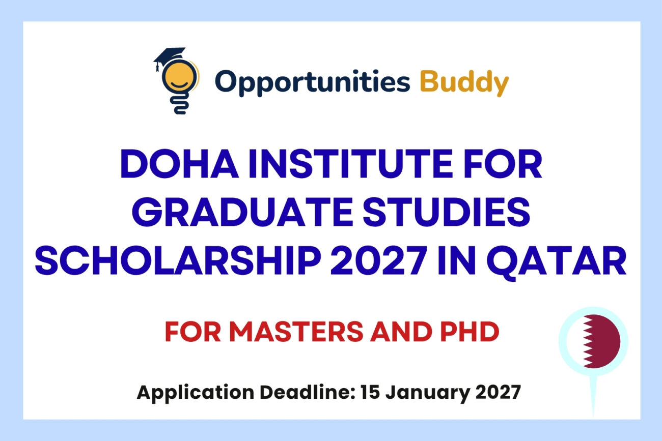 Doha Institute for Graduate Studies Scholarship 2027 in Qatar for Masters and PhD Applicants