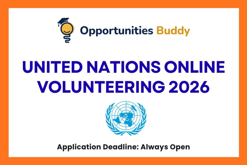 United Nations Online Volunteering 2026